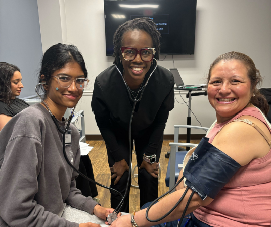 Medical Assistant School Students in training