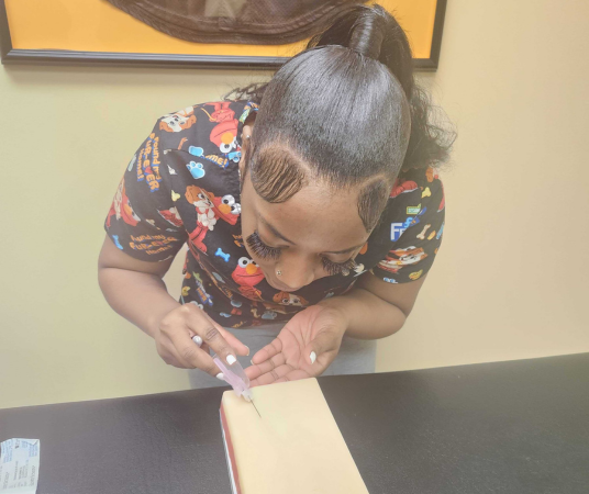 Medical Assistant School Students in training