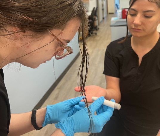 Medical Assistant School Students in training