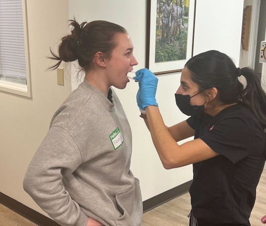 Medical Assistant School Students in training
