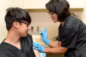 Medical Assistant School Students in training