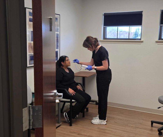 Medical Assistant School Students in training