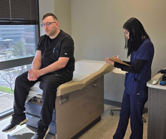 Medical Assistant School Students in training