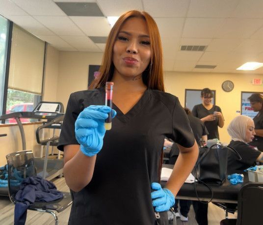 Medical Assistant School Students in training