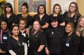Medical Assistant School Students in training