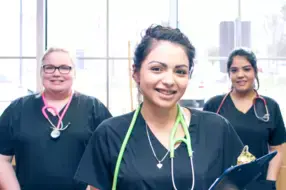 Medical Assistant School Students in training