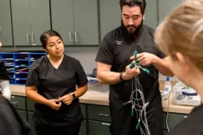 Medical Assistant School Students in training