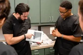 Medical Assistant School Students in training